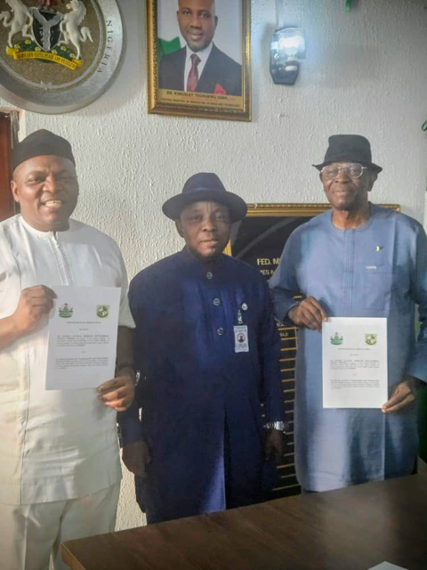 Nigerian agencies signing agreement to combat River Blindness