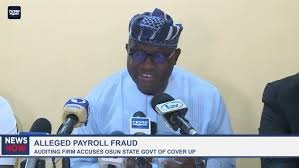 Press conference on alleged Osun payroll fraud