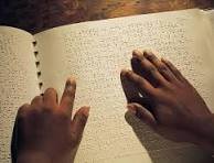 Visually impaired reader using Braille material