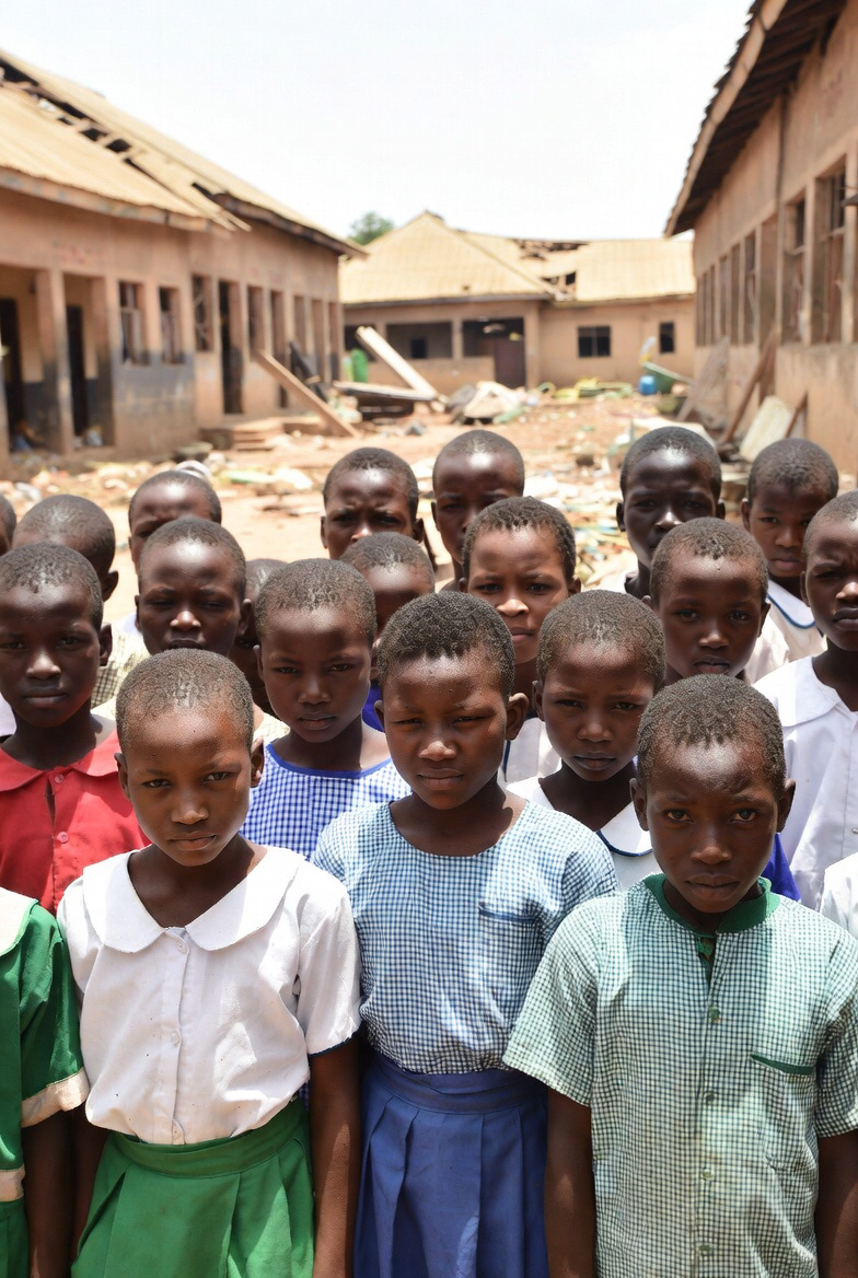 Nigerian pupils in a classroom amid education funding and security challenges in 2025