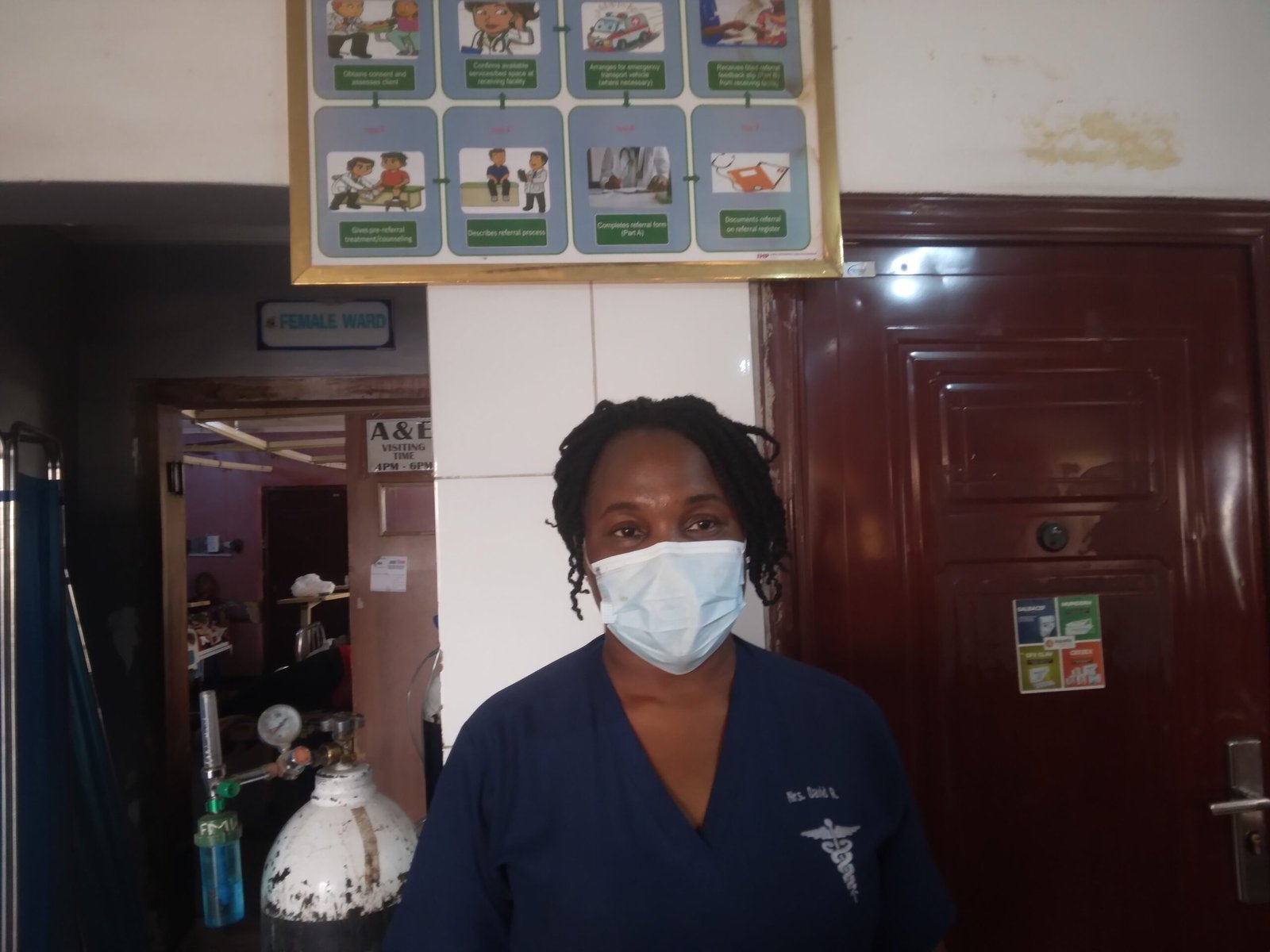 Kubwa General Hospital nurses on duty