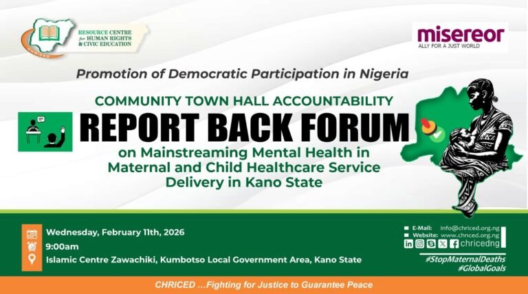 Stakeholders discuss maternal mental health in Kano