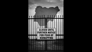Closed school gate in Kogi State amid security alert