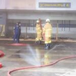 Emergency responders tackle fire at Lagos airport terminal