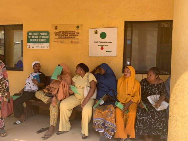 Expectant mothers attending antenatal clinic in Abuja