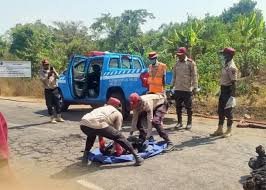 FRSC officials at scene of deadly Kano trailer crash