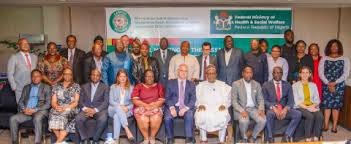 West African health leaders at the launch of the Lassa vaccine roadmap