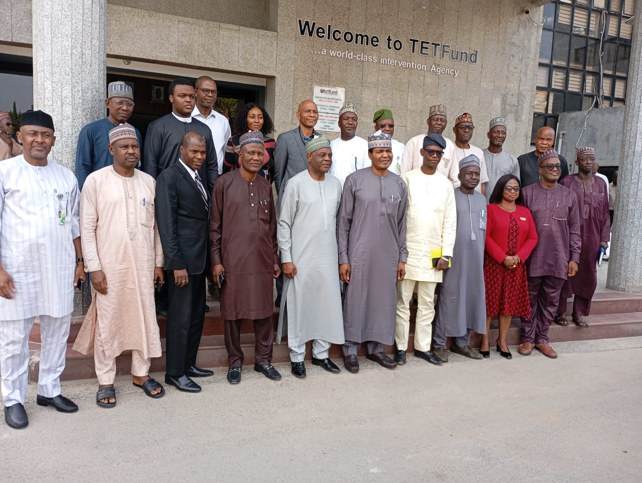 TETFund and Voice of Nigeria officials meet in Abuja to announce partnership