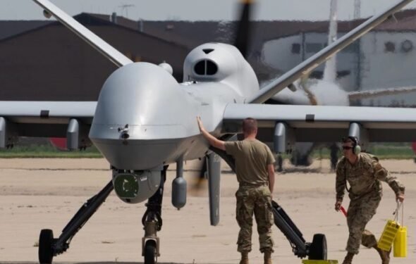 US surveillance drone supporting Nigeria counterterrorism operations
