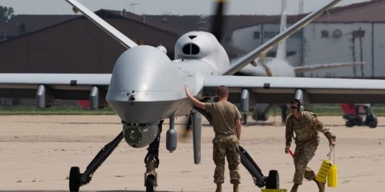 US surveillance drone supporting Nigeria counterterrorism operations