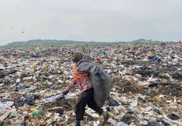 Recycling activities in Lagos showing circular economy potential