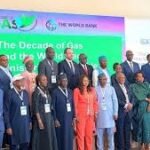 African leaders at gas cooperation roundtable discussing energy strategy