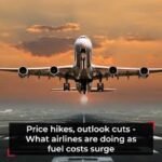 Aircraft on runway highlighting rising aviation fuel costs and airfare impact