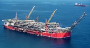 Bonga FPSO vessel offshore Nigeria as Shell resumes oil production after maintenance