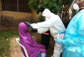 Health workers conducting tuberculosis screening in Kaduna
