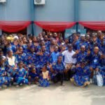 Members of Lagos deaf association advocating disability representation in government