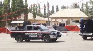 NSCDC parade ground at Abuja headquarters during training exercise