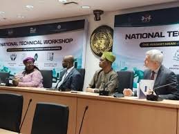 Nigerian officials at poverty reform workshop in Abuja
