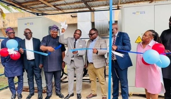 Solar panels installed at Lagos radio station facility