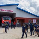 Newly commissioned Tolu Fire Station in Lagos