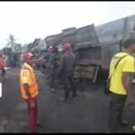 Accident scene cleared by LASTMA officials in Lagos