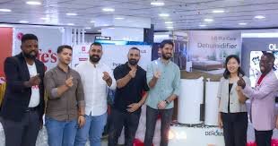 LG smart dehumidifier displayed at Abuja product launch