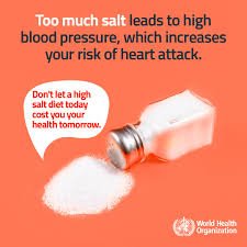 Low sodium salt substitutes recommended by WHO for heart health