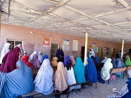 Midwives training session in rural Nigeria