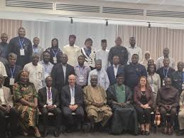 Nigerian officials at industrial energy efficiency programme closing ceremony