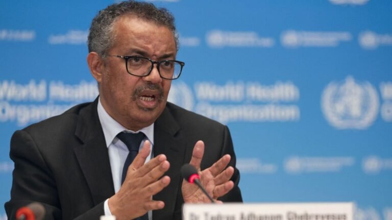 WHO Director-General Tedros Adhanom Ghebreyesus