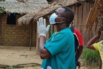 Health workers responding to Ebola outbreak in eastern Democratic Republic of the Congo