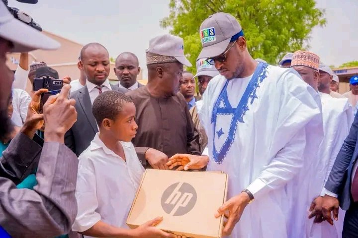 Governor Dikko Radda launching school improvement grants in Katsina