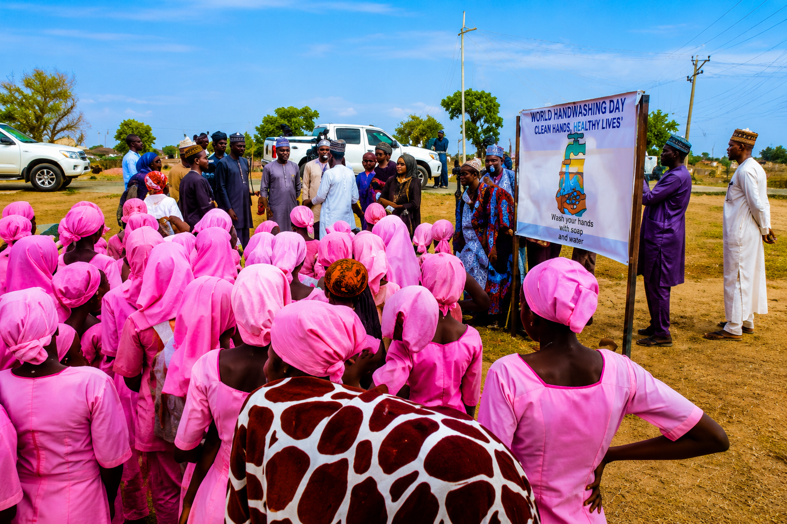 Borno officials visiting communities after the abduction of students from a secondary school