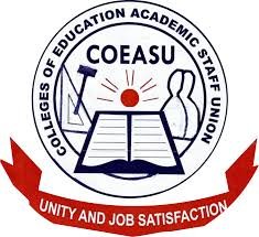COEASU President Lawal Bazza addresses journalists on admission waiver policy for colleges of education.