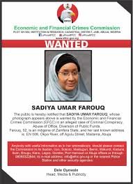 EFCC declares former minister Sadiya Umar Farouq wanted over alleged corruption charges