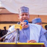 Governor Dikko Radda speaking on child welfare and education initiatives in Katsina State