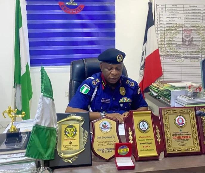 NSCDC officers deployed in Edo State ahead of Eid-el-Kabir celebrations