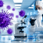 Laboratory scientists conducting infectious disease testing