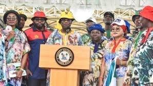 Labour leaders at Lagos Workers’ Day demanding wage increase