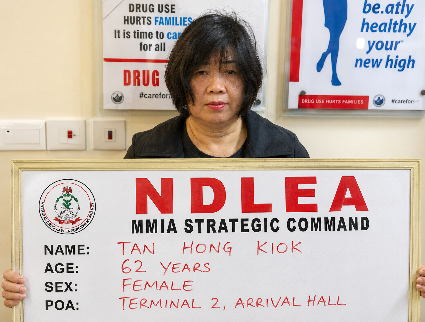 NDLEA Arrests Chinese Woman Over 31kg Cannabis