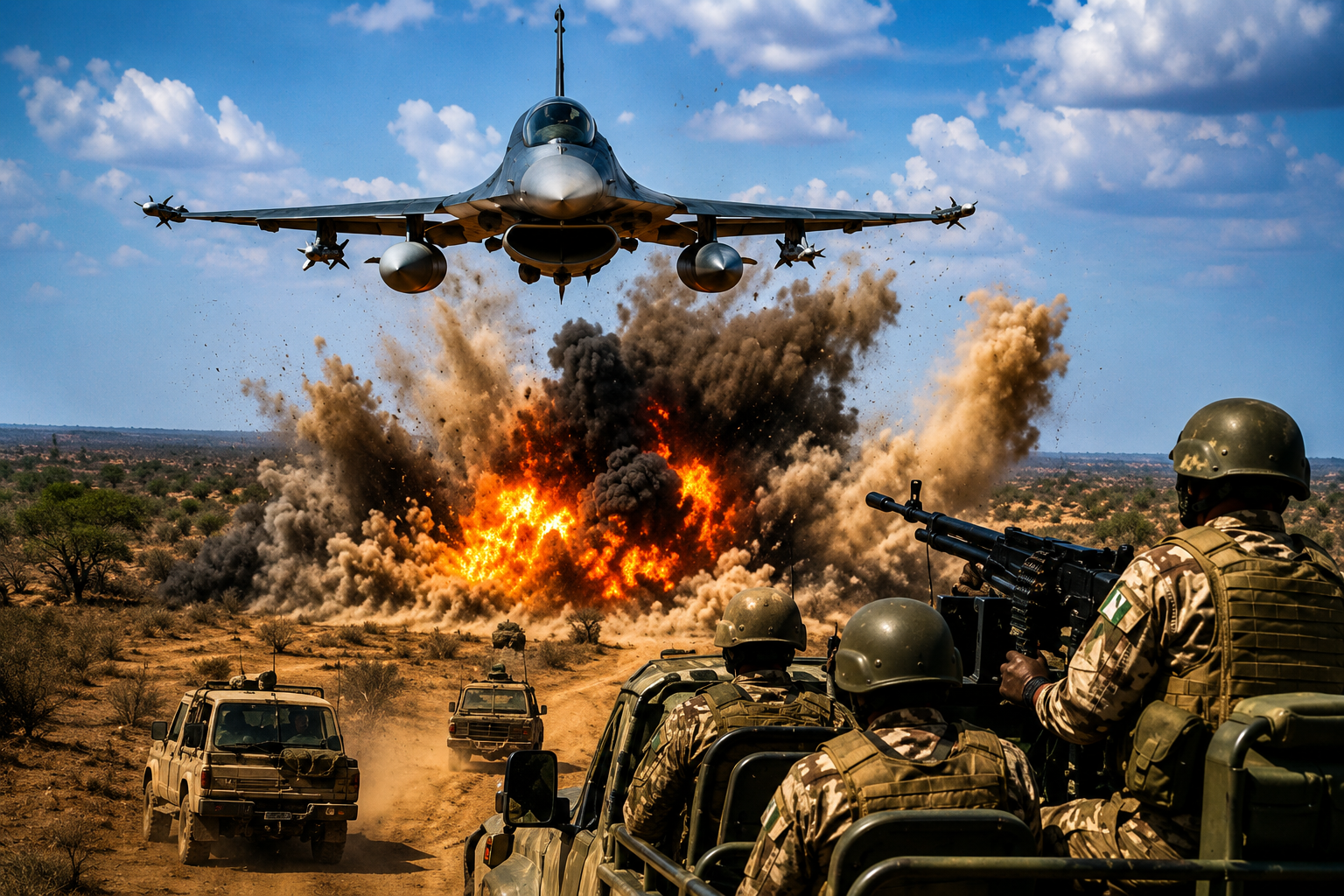 Nigeria-US Airstrike Kills Top ISWAP Commander Amid Fears of Retaliation in North-East