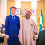 Nigerian and Chinese officials at tea culture event in Abuja