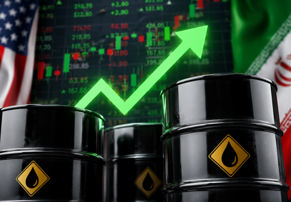 Oil refinery and global crude oil market affected by US-Iran tensions