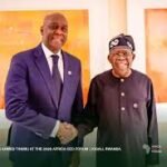 President Tinubu meeting Airbus delegation at Africa CEO Forum in Kigali 2