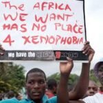 Protest over xenophobic attacks in South Africa