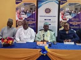 WAEC officials addressing journalists on anti-cheating measures for the 2026 WASSCE examinations in Lagos.