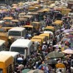busy Lagos street with high noise levels