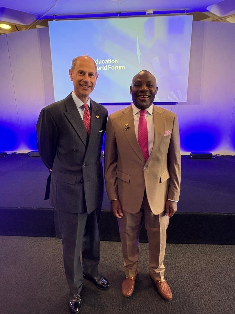 Nigeria’s Education Minister speaking at Education World Forum in London