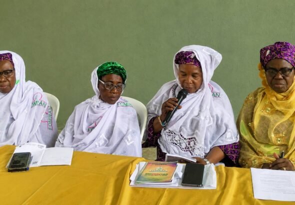 FOMWAN members during activities marking the association's 40th anniversary celebration in Lagos.