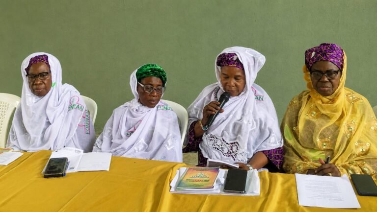 FOMWAN members during activities marking the association's 40th anniversary celebration in Lagos.